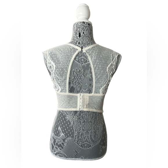 Victoria’s Secret Lace Corset Top Sexy Bralette Bustier Bra Underwire 36D NEW - Picture 4 of 5